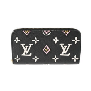 Louis Vuitton Wild Heart Zippy Wallet Noir Black Long